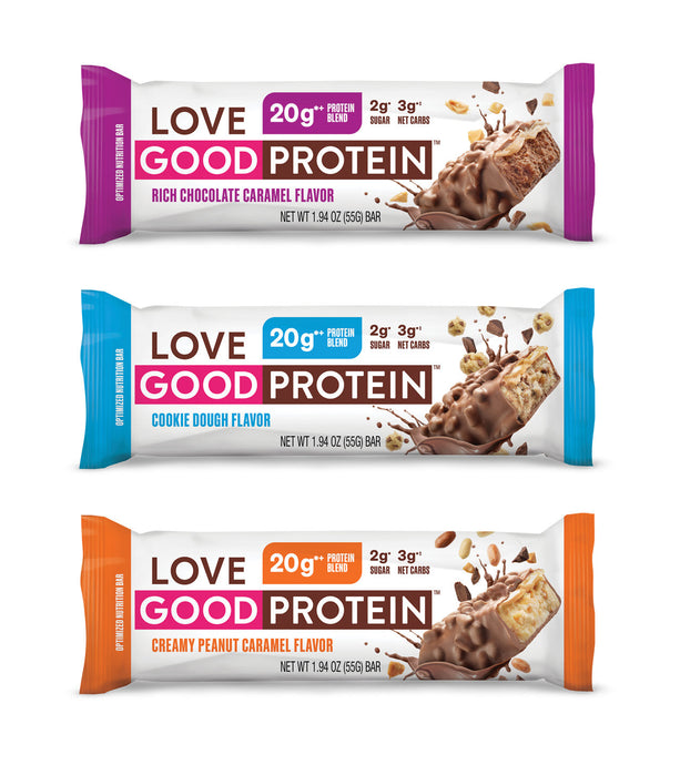 Love Good Protein Variety Pack 2g Sugar, 20g Protein