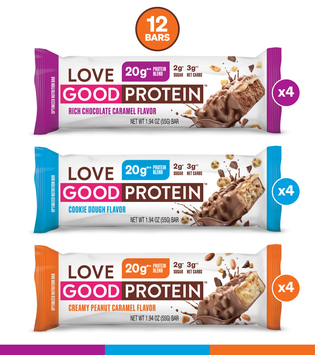 Love Good Protein Low Sugar Bars