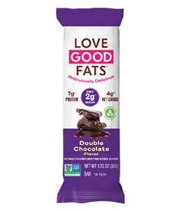 Love Good Fats Double Chocolate keto bars
