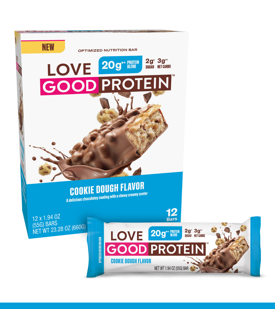 Love Good Protein Cookie Dough 2g Sugar, 20g Protein
