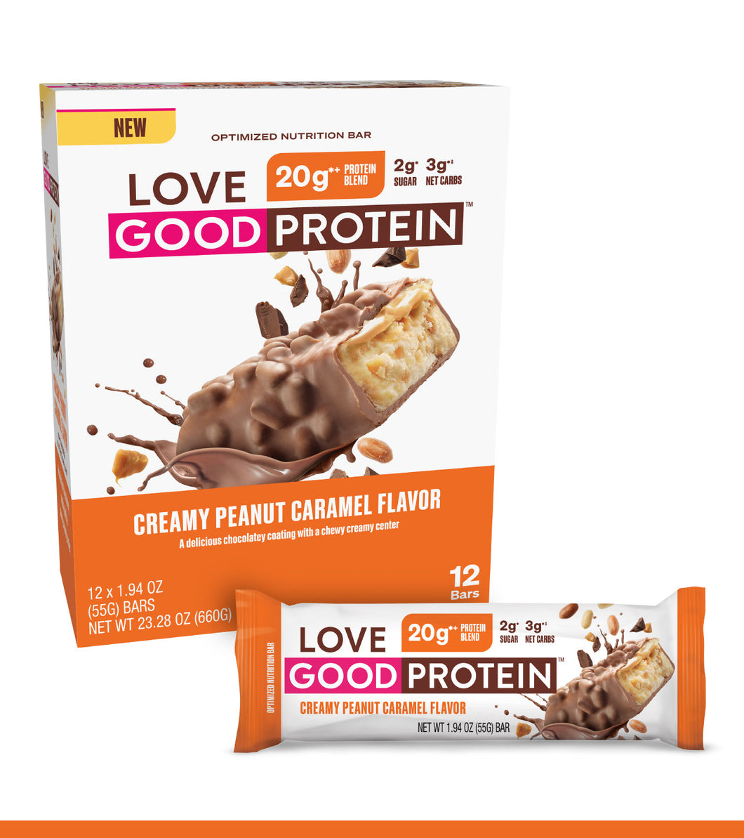 Love Good Protein Peanut Caramel 2g Sugar, 20g Protein