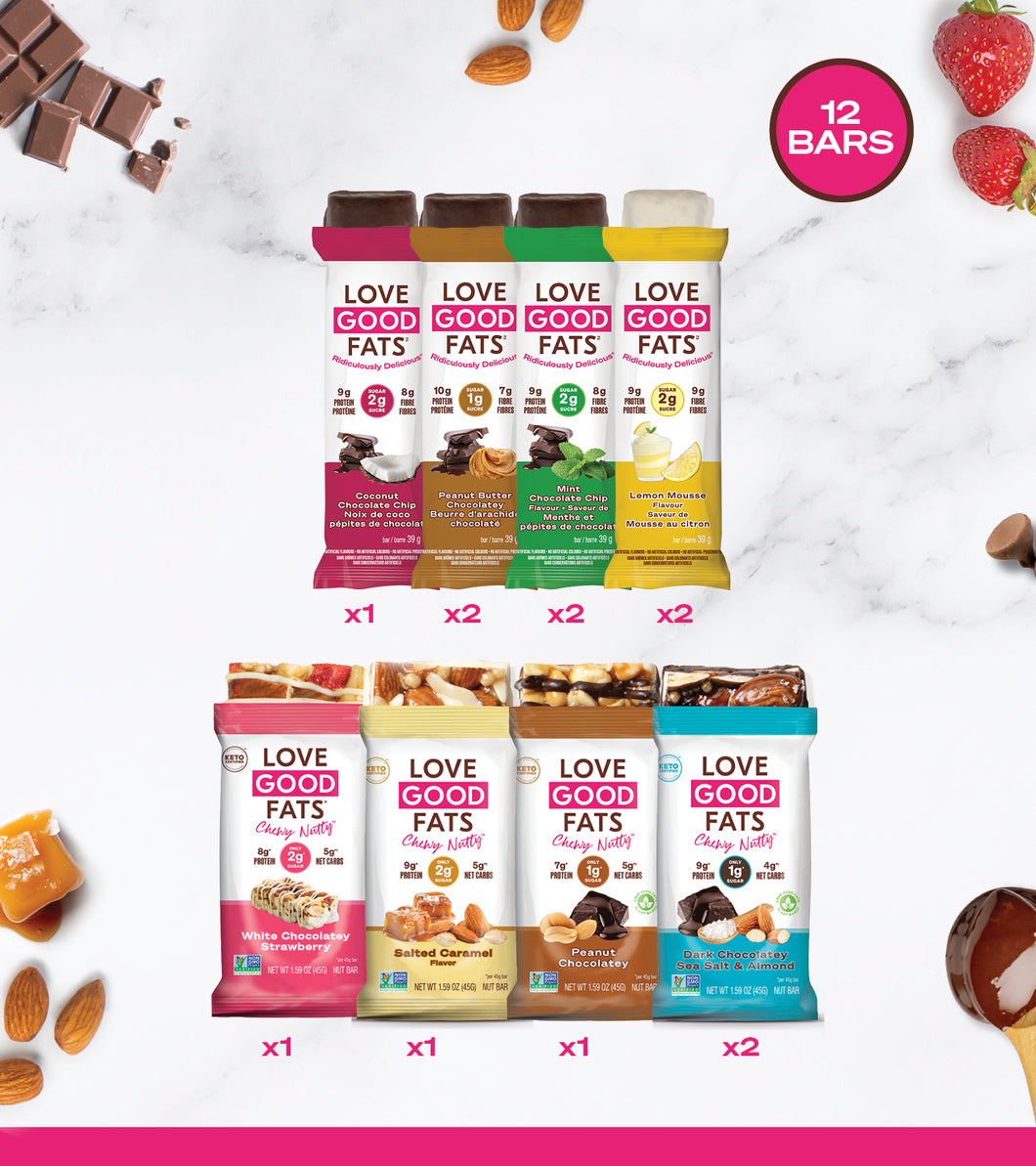 Family Variety Pack Bars